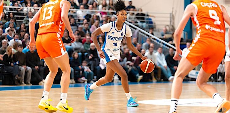 BALLE ORANGE – L’Élan Béarnais revanchard. Basket Landes proche du sommet